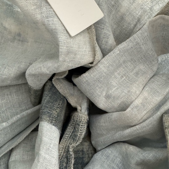 JBQ Just Bee Queen Marlow High Waist Linen Blend Shorts Size XS NWT - Picture 16 of 16